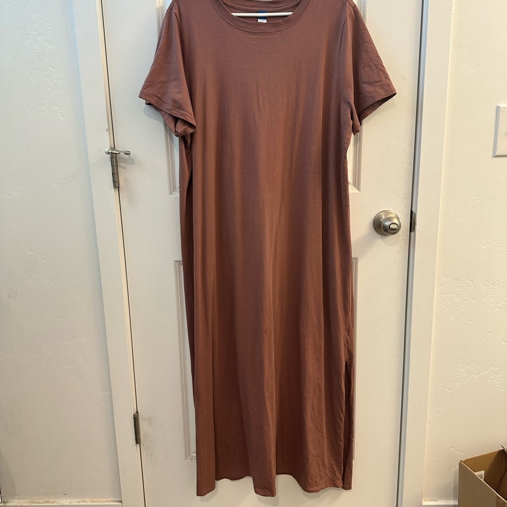 Old Navy Mauve Maxi Dress